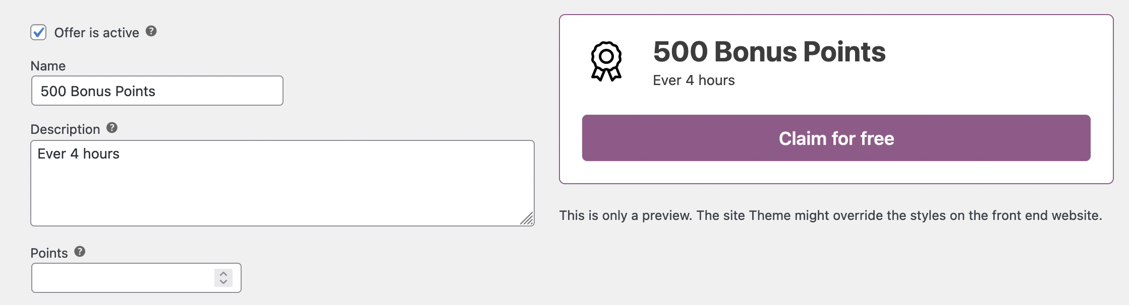 PW WooCommerce Loyalty Points and Rewards - Screenshot 11