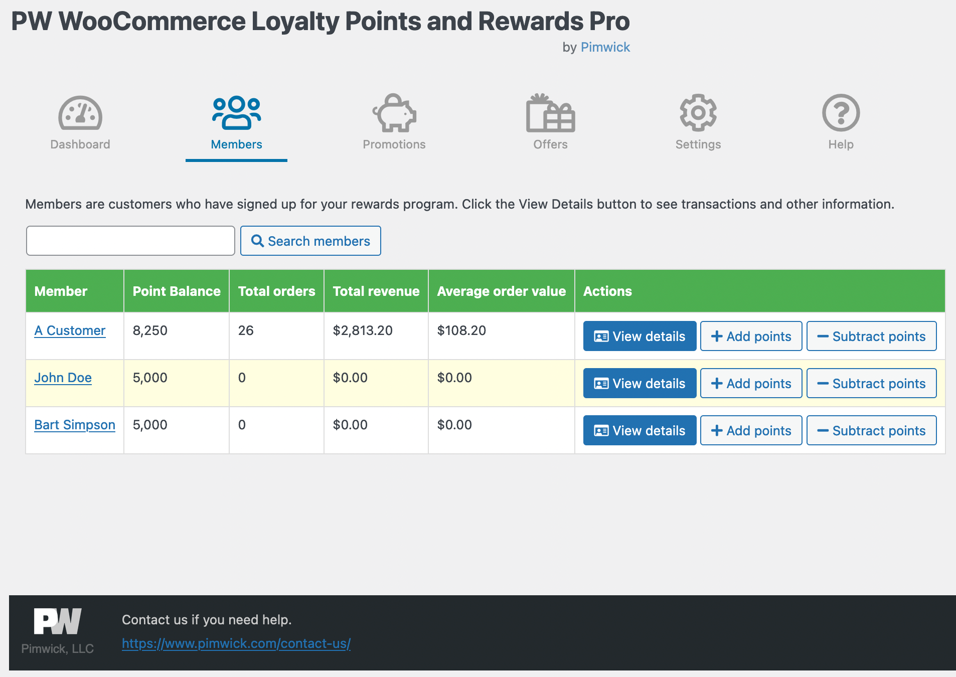 PW WooCommerce Loyalty Points and Rewards - Screenshot 15